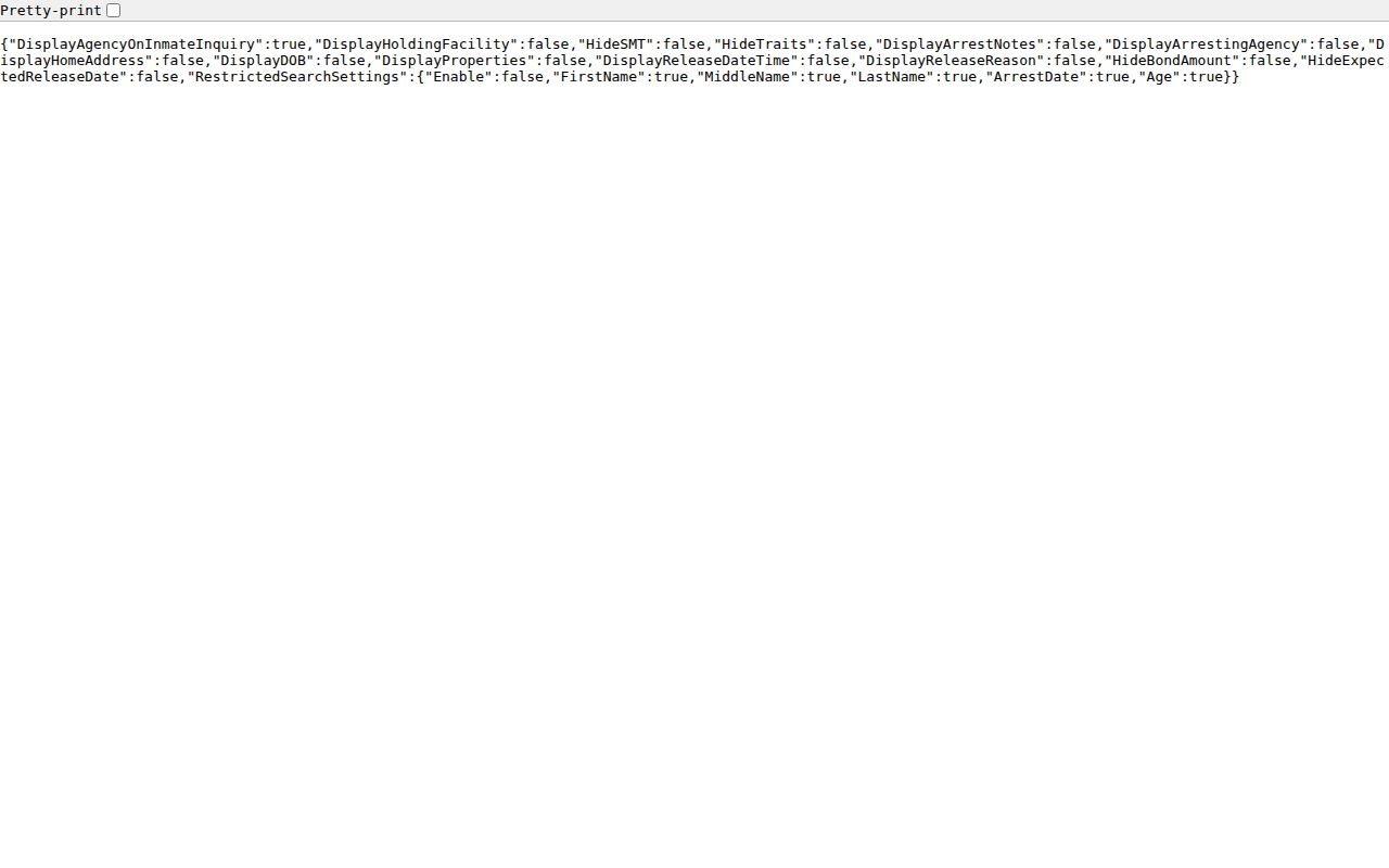 Alexander County release fields disabled in P2C settings